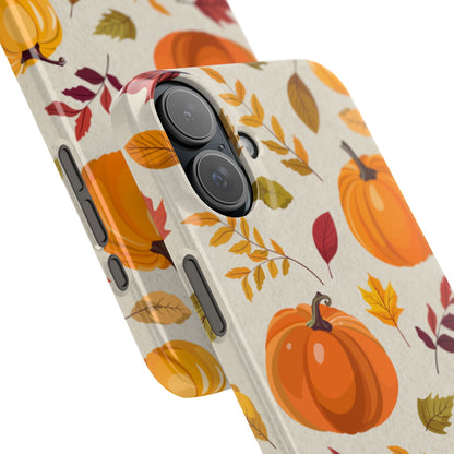Slim Phone Case – Falling for Pumpkin