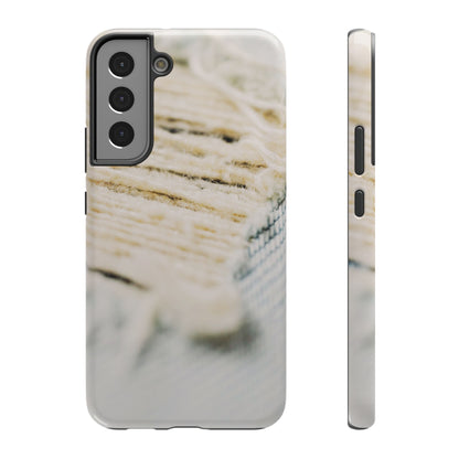 Impact-Resistant Phone Case – Woven Warmth