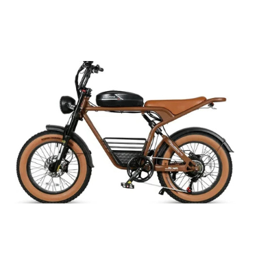 Powerful 1000W Fat Tire E-bike