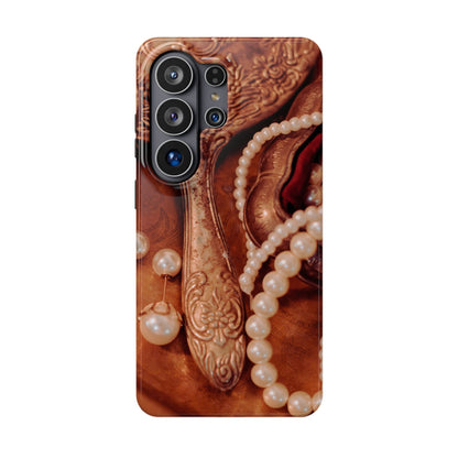 Impact-Resistant Phone Case – Bronze Vanity