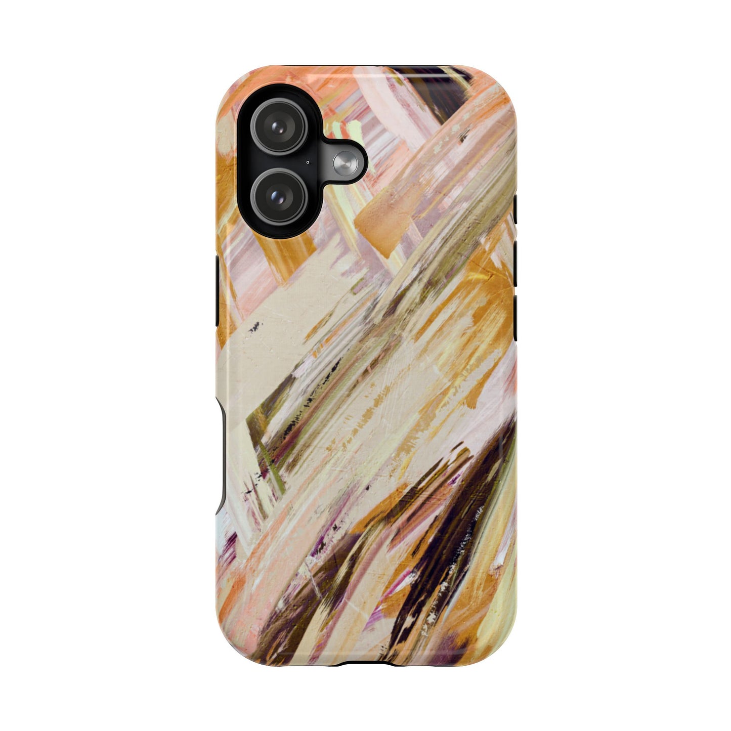 Impact-Resistant Phone Case – Brush & Bronze