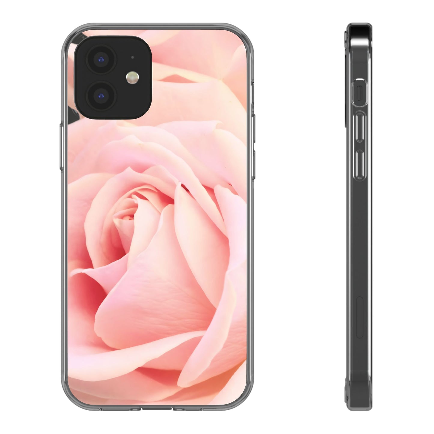 Clear Phone Case – A Mother’s Rose Embrace