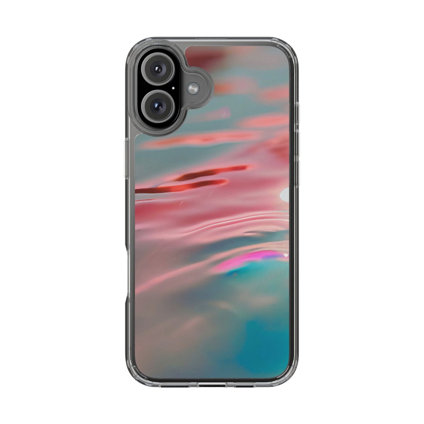 Clear Phone Case – Liquid Sunset