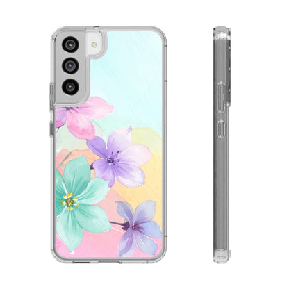 Clear Phone Case – Water Petal