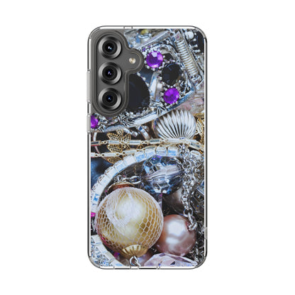 Clear Phone Case – Chrome Jewel