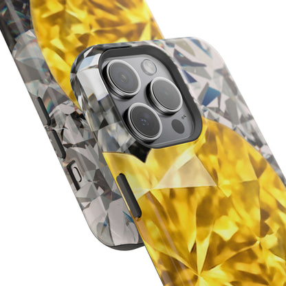 Impact-Resistant Phone Case – Heart of Gold