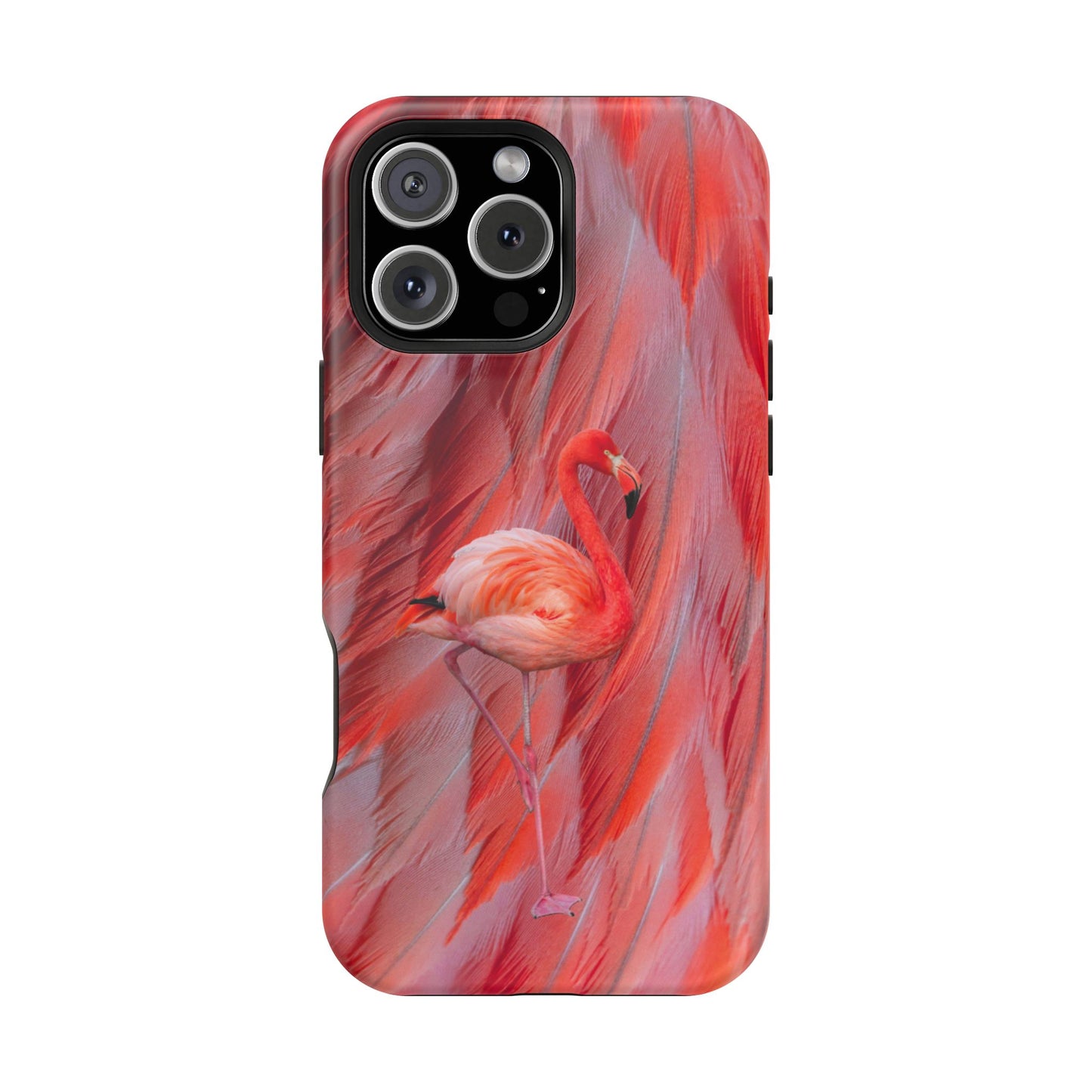 Impact-Resistant Phone Case – Scarlet Plume
