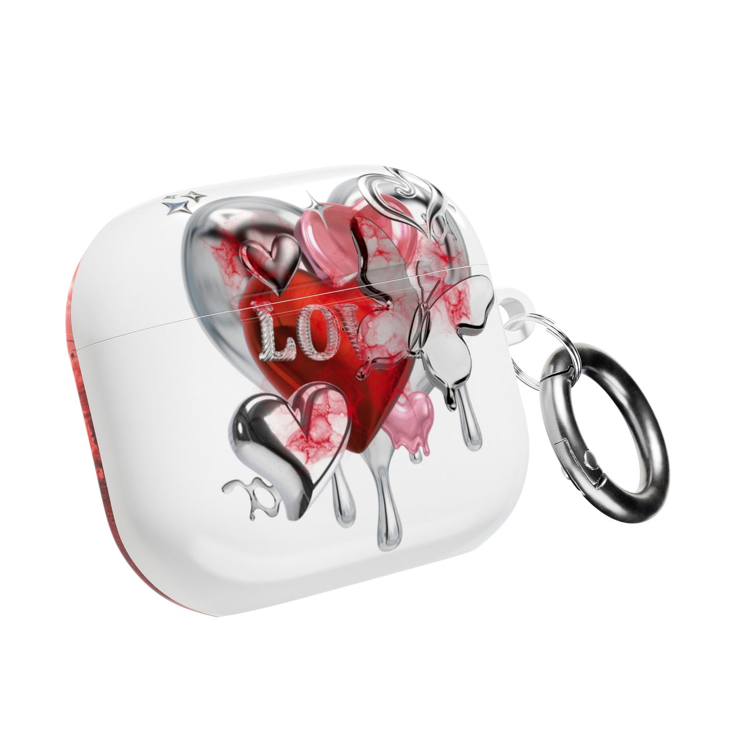 Wireless Earbud Case Cover – Chrome Love