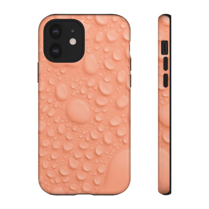 Protective Phone Case – Apricot Rain