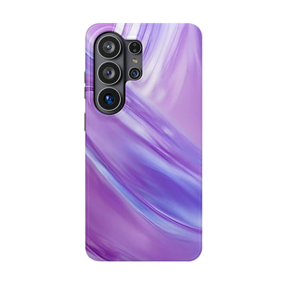 Impact-Resistant Phone Case – Lavender Wave