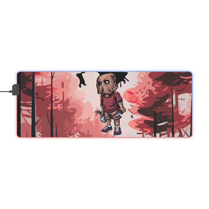 Gaming LED Desk Mat – Wrong Turn