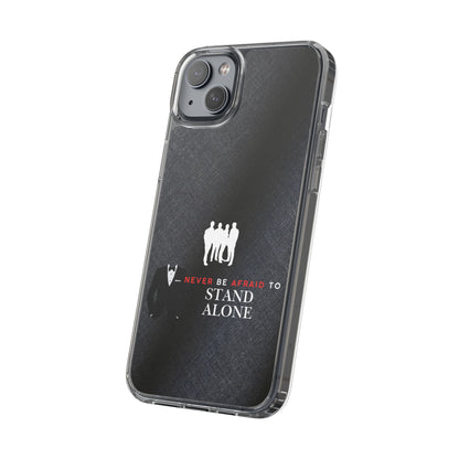 Clear Phone Case – Stand Alone