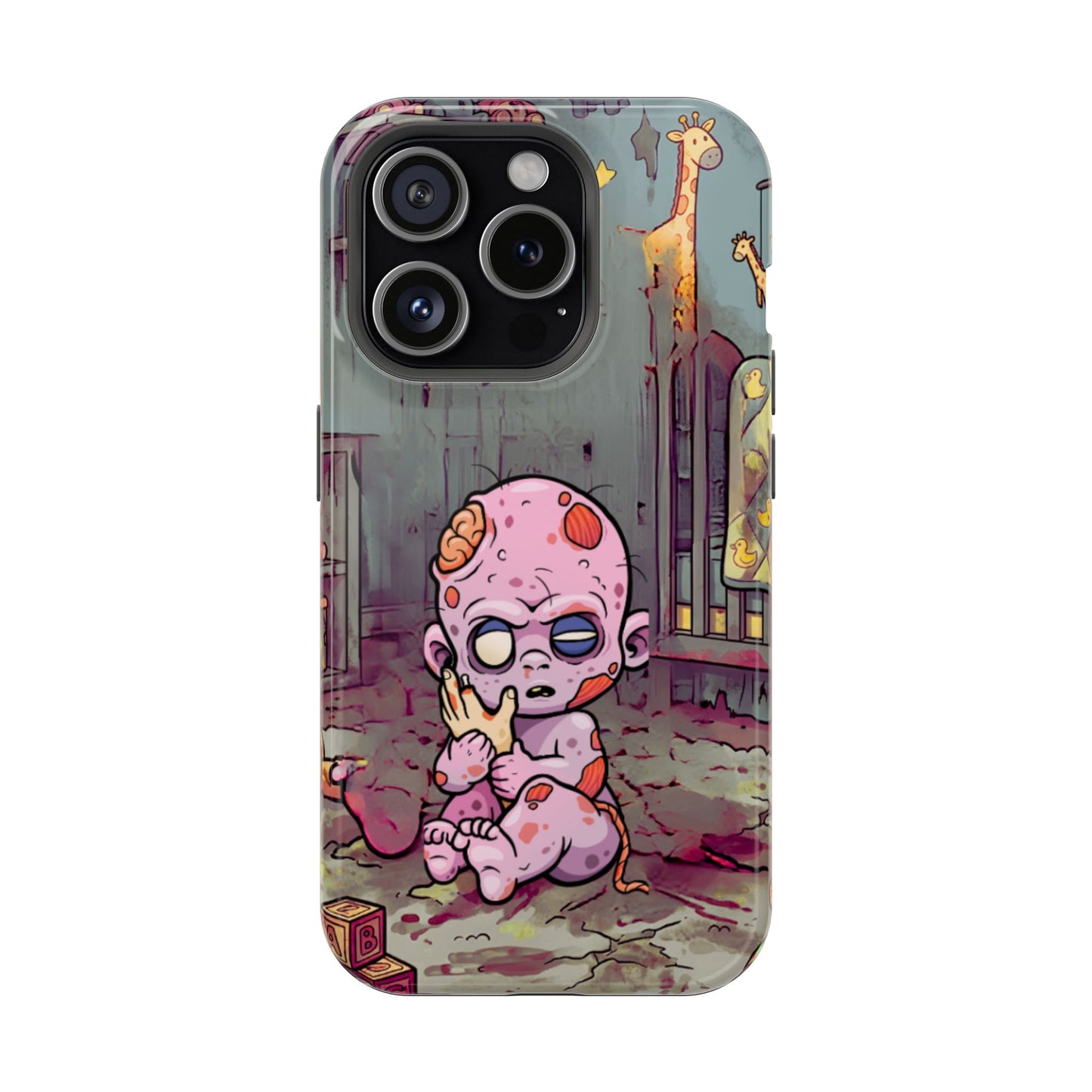 Zombie Baby Phone Case — Cute Creepy Impact-Resistant iPhone Case