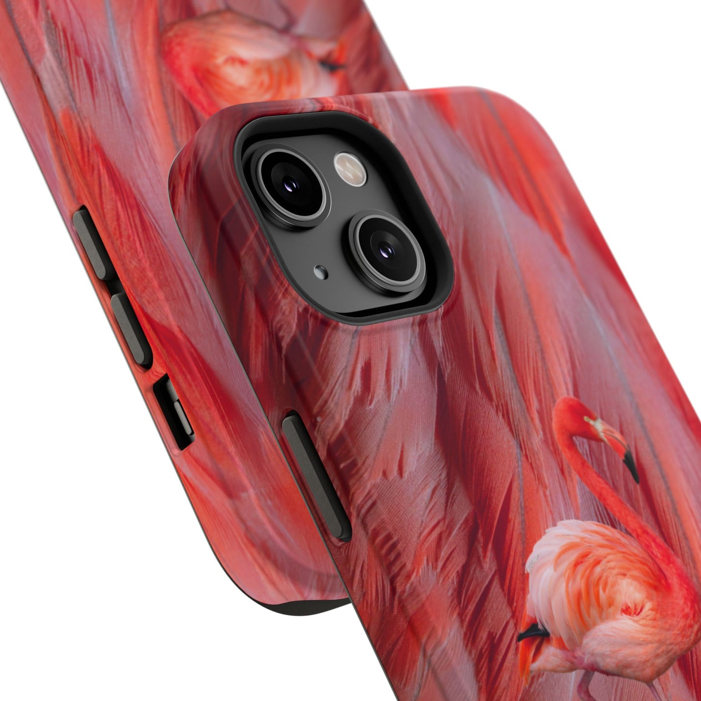 Impact-Resistant Phone Case – Scarlet Plume