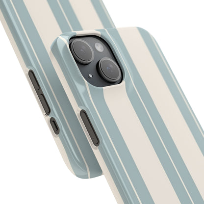 Snap Phone Case – Coastal Stripe