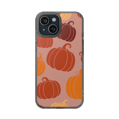 Clear Magnetic Phone Case – Pumpkin Mood