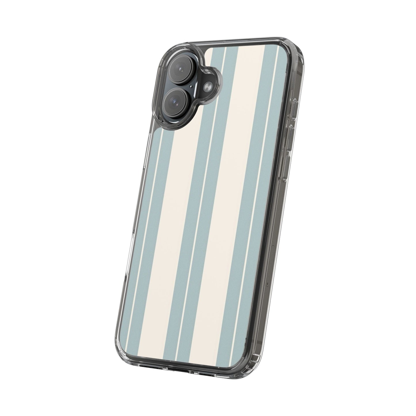 Clear Phone Case – Coastal Stripe