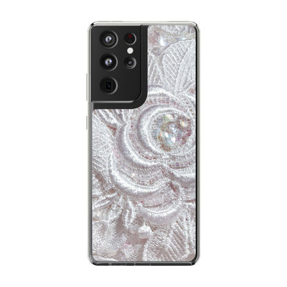 Clear Phone Case – Lace Veil