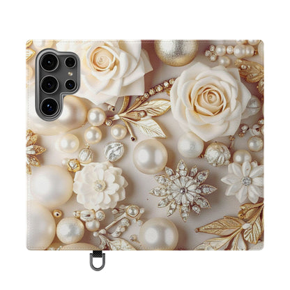 Flip Case – Ivory Opulence