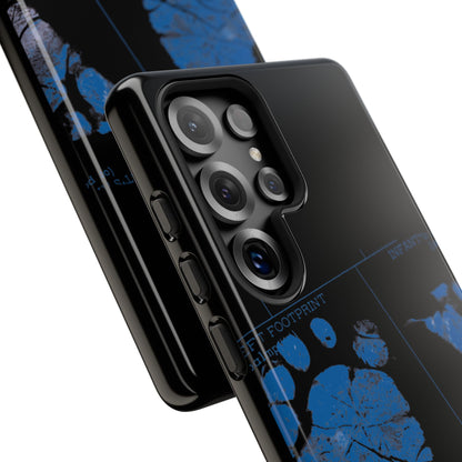 Protective Phone Case – Mom’s Little Blue Footprints