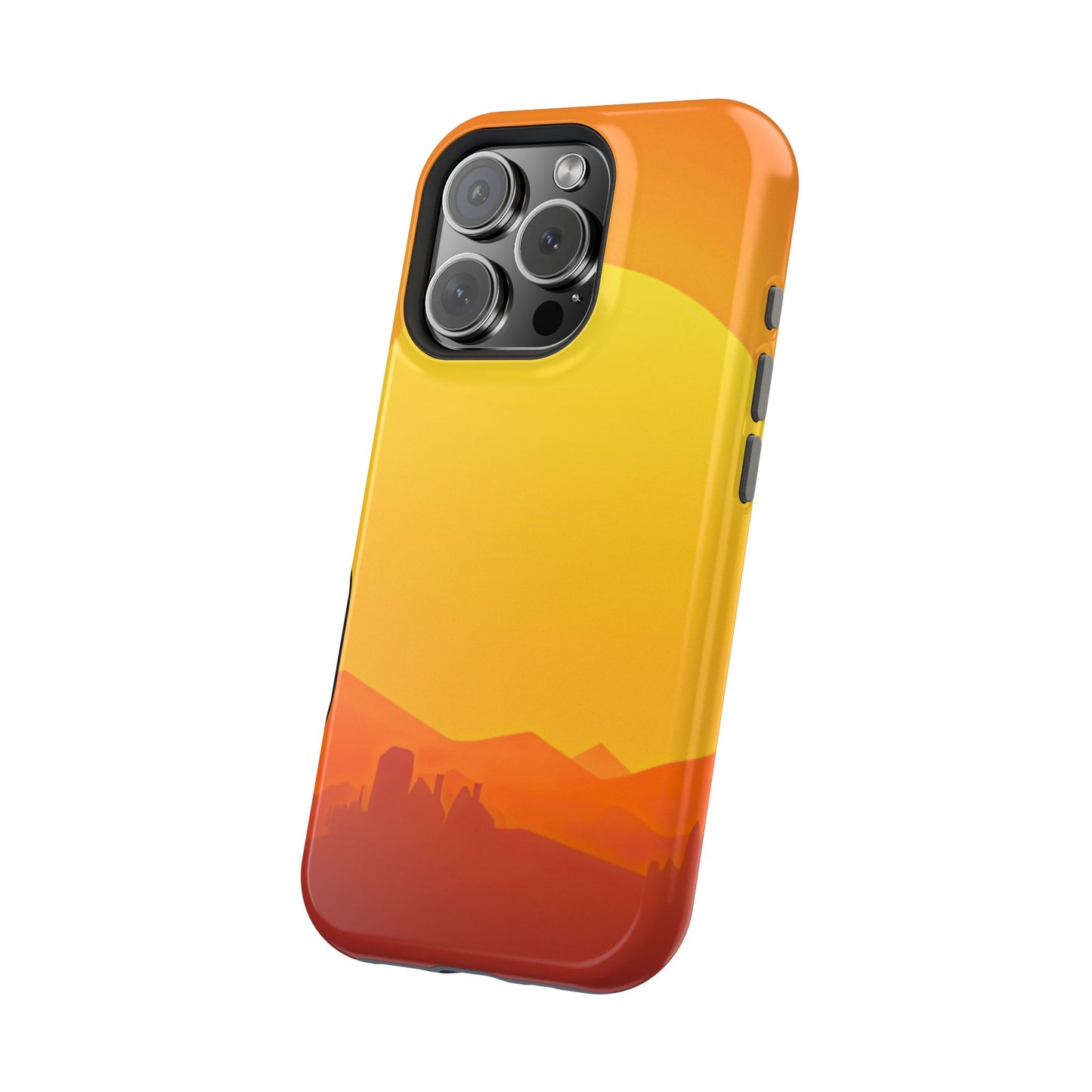 Wireless-Charging Compatible Case – Desert Sunrise