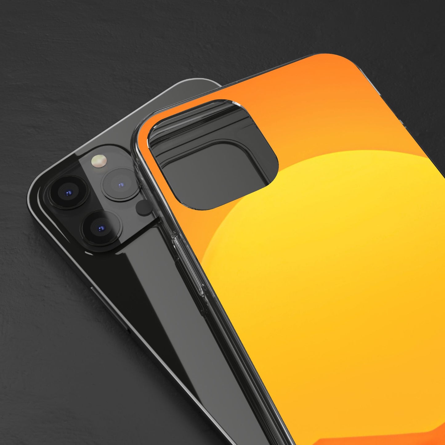 Clear Phone Case – Desert Sunrise