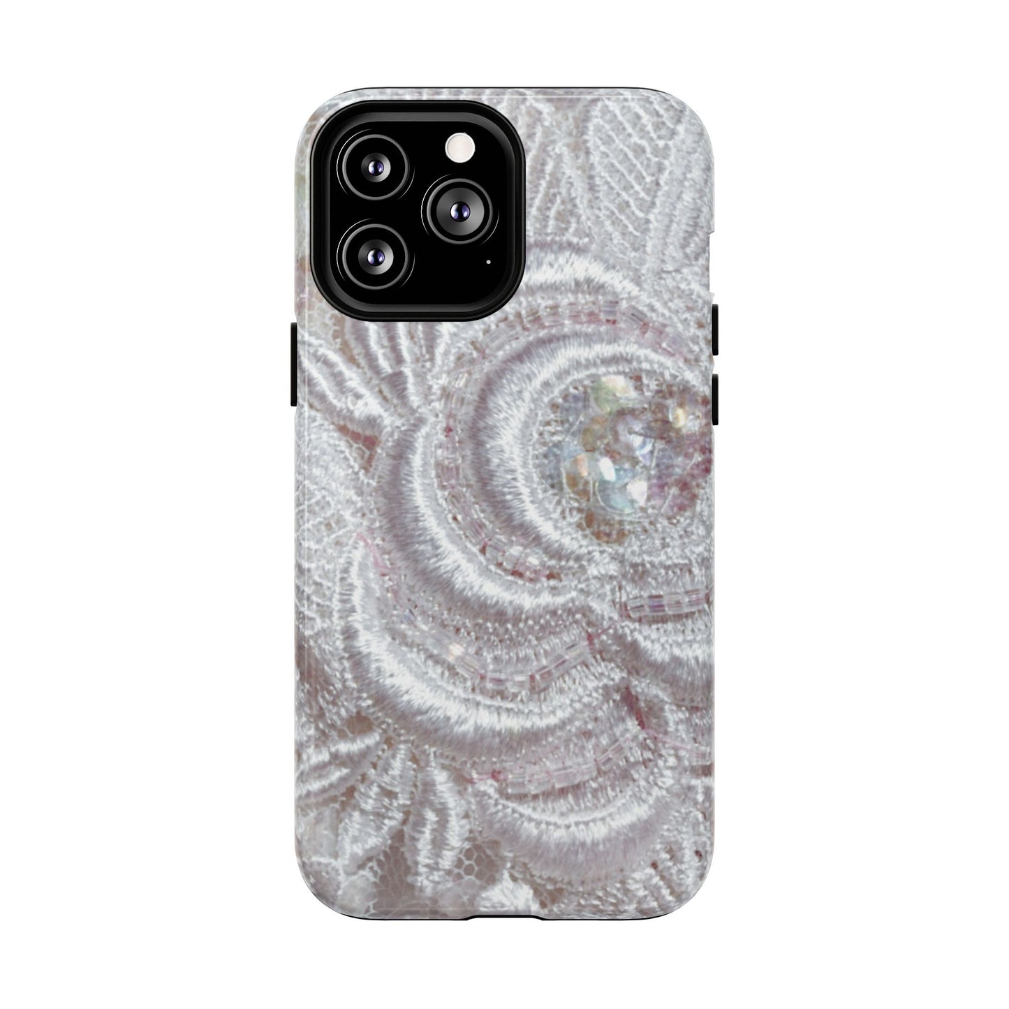 Protective Magnetic Phone Case – Lace Veil