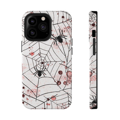 Impact-Resistant Phone Case – Blood Web