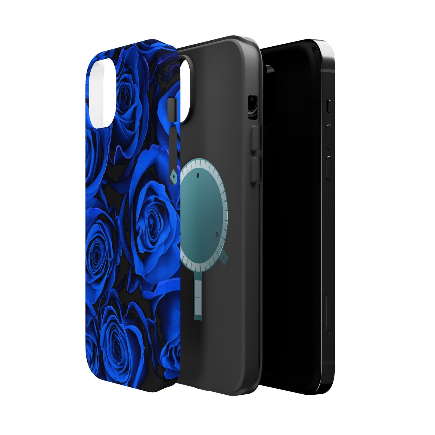 Wireless-Charging Compatible Phone Case – Midnight Bloom