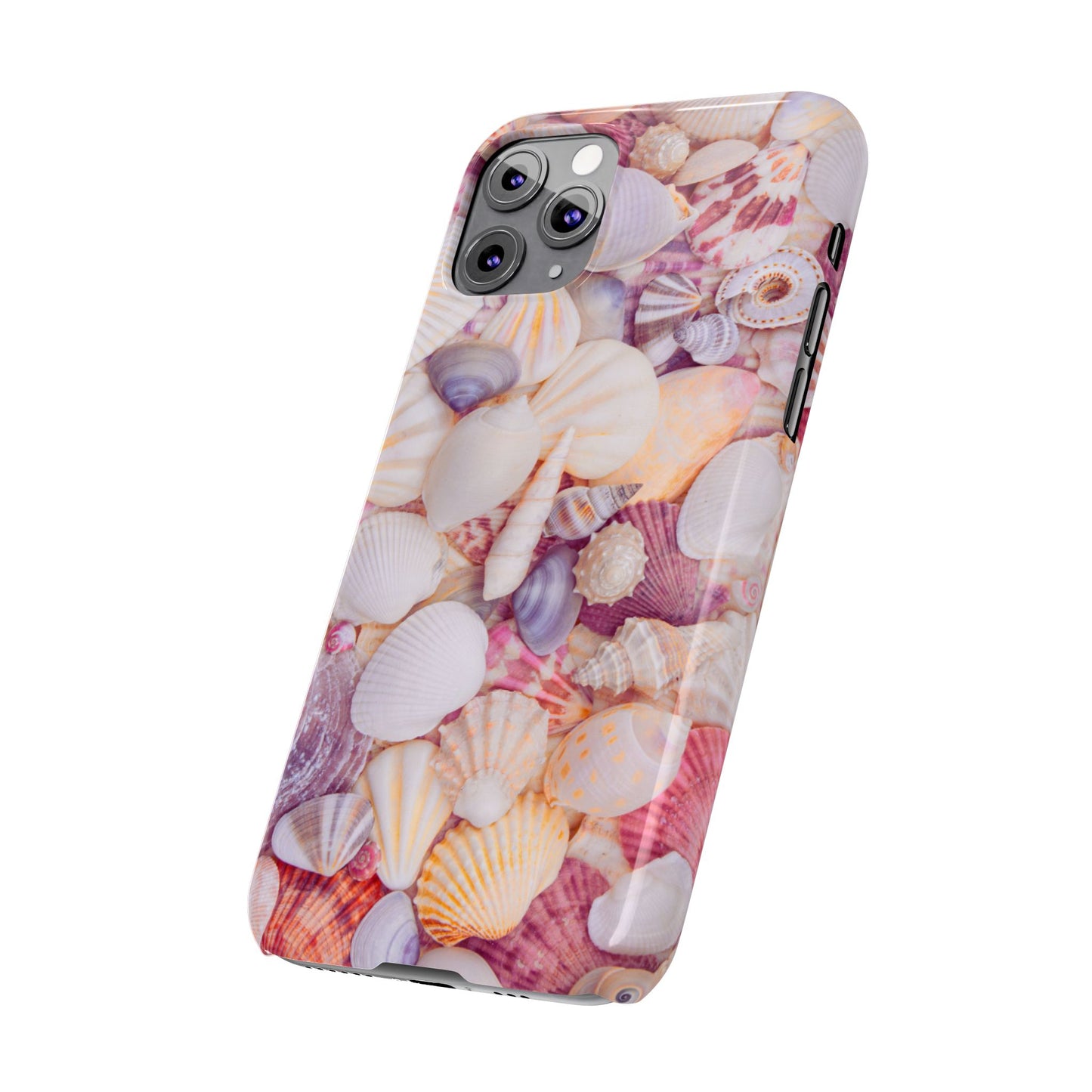 Slim Phone Case – Shell Scatter