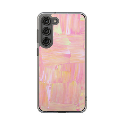 Clear Phone Case – Sorbet Stroke