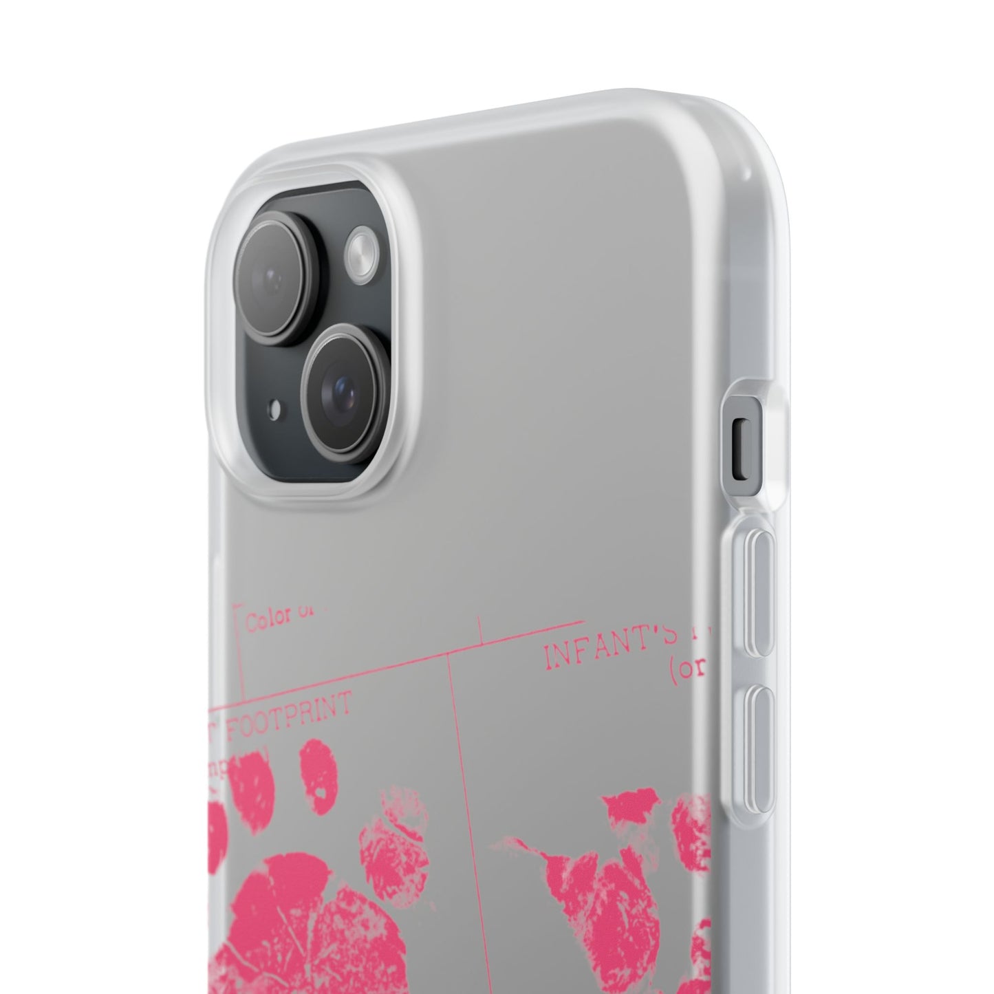 Flexi Case – Mom’s Little Pink Footprints