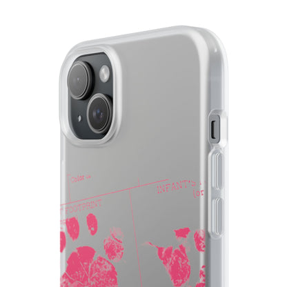 Flexi Case – Mom’s Little Pink Footprints