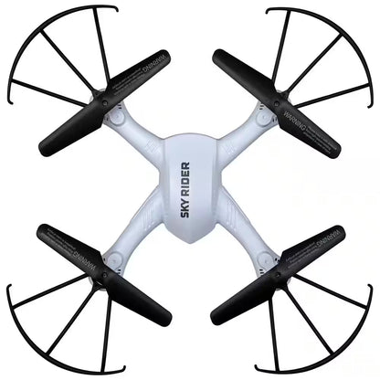 Pro Quadcopter Drone with Wi-Fi Camera, Remote and Phone Holder, White