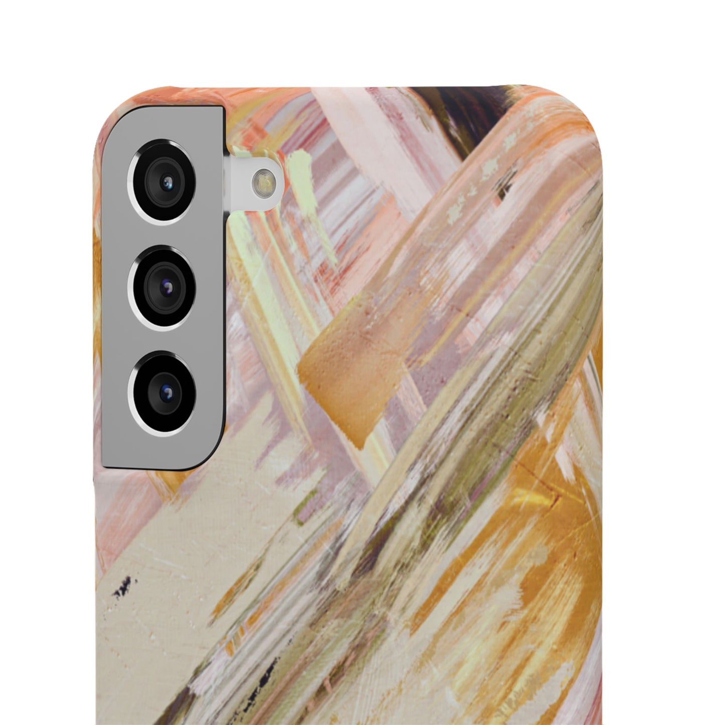 Snap Phone Case – Brush & Bronze