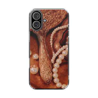 Clear Phone Case – Bronze Vanity