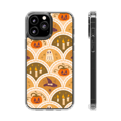 Clear Phone Case – Vintage Haunt – Compatible with iPhone 13–17 & Samsung Galaxy S25–S26 Series