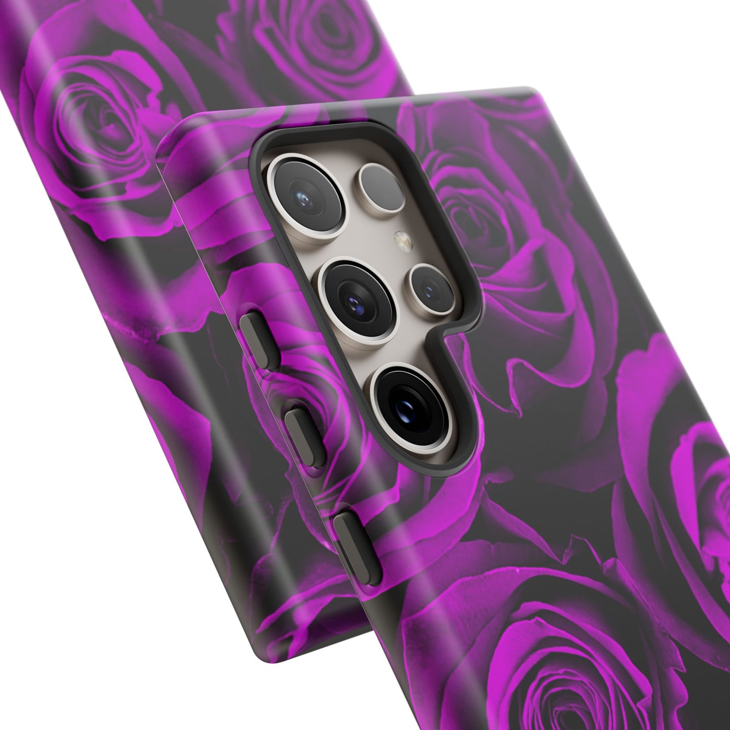 Protective Phone Case – Amethyst Roses
