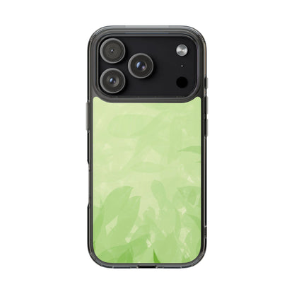 Clear Phone Case – Leaf Echo