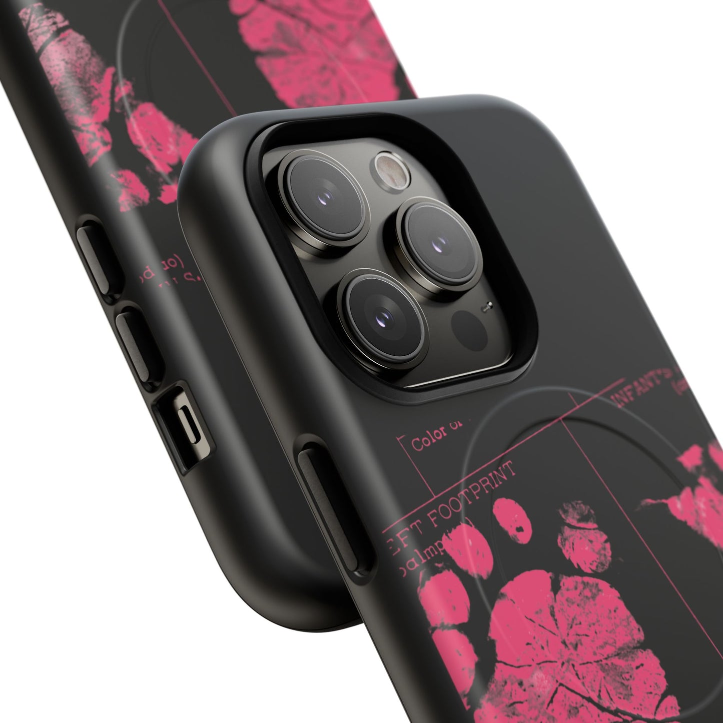 Protective Magnetic Phone Case – Mom’s Little Pink Footprints