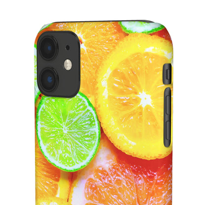 Snap Phone Case – Sunkissed Citrus