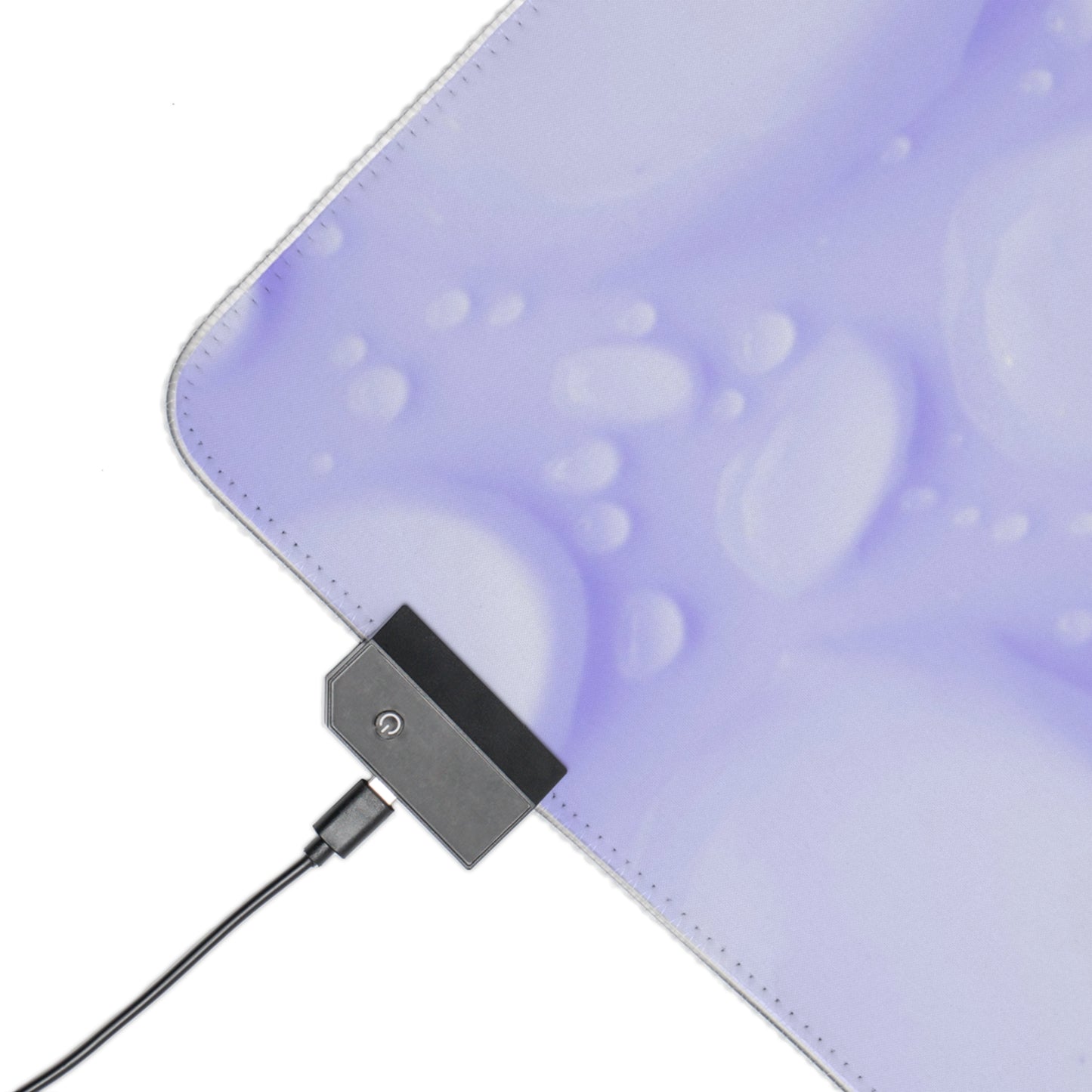 Gaming LED Desk Mat – Lilac Dew