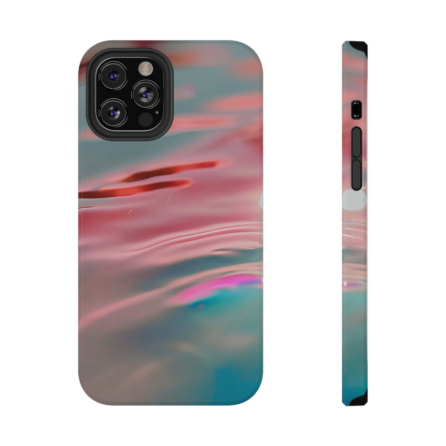 Impact-Resistant Phone Case – Liquid Sunset