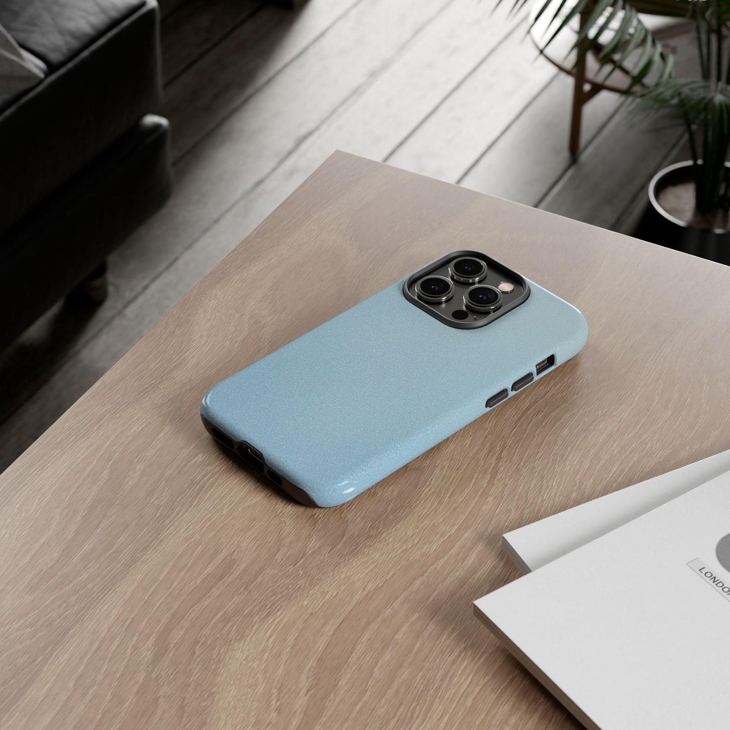 Protective Phone Case – Blue Whisper