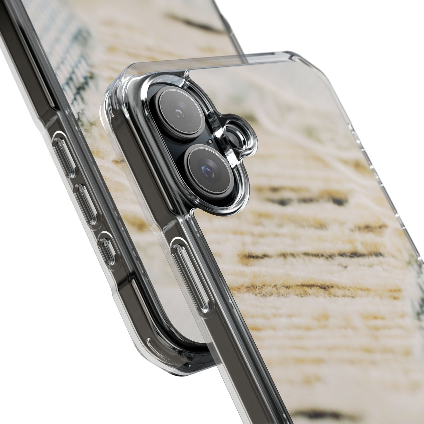 Clear Magnetic Phone Case – Woven Warmth
