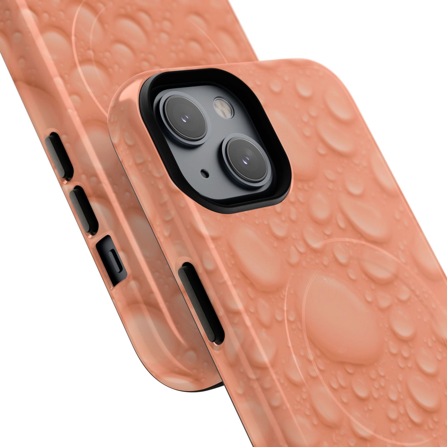 Protective Magnetic Phone Case – Apricot Rain