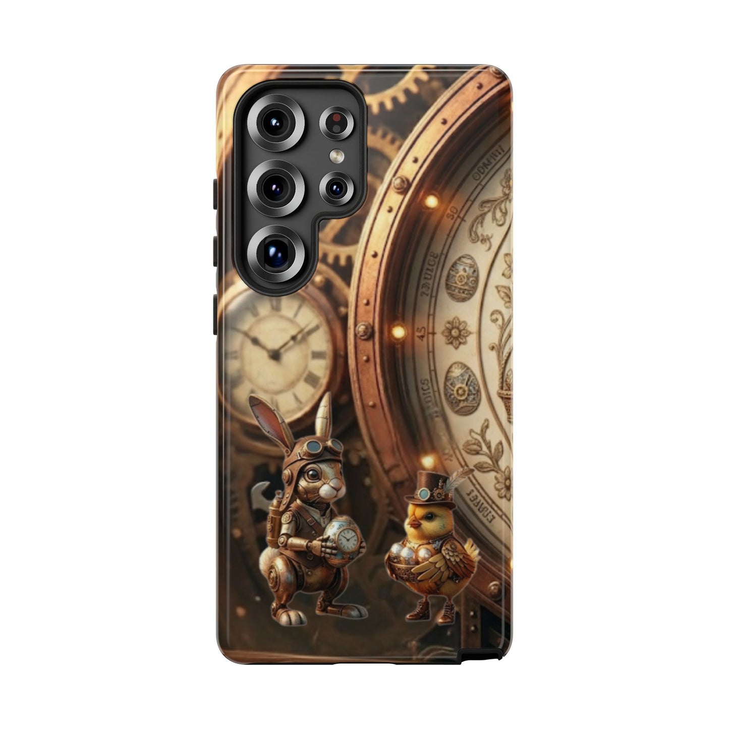 Protective Phone Case – Clockwork Cottontail