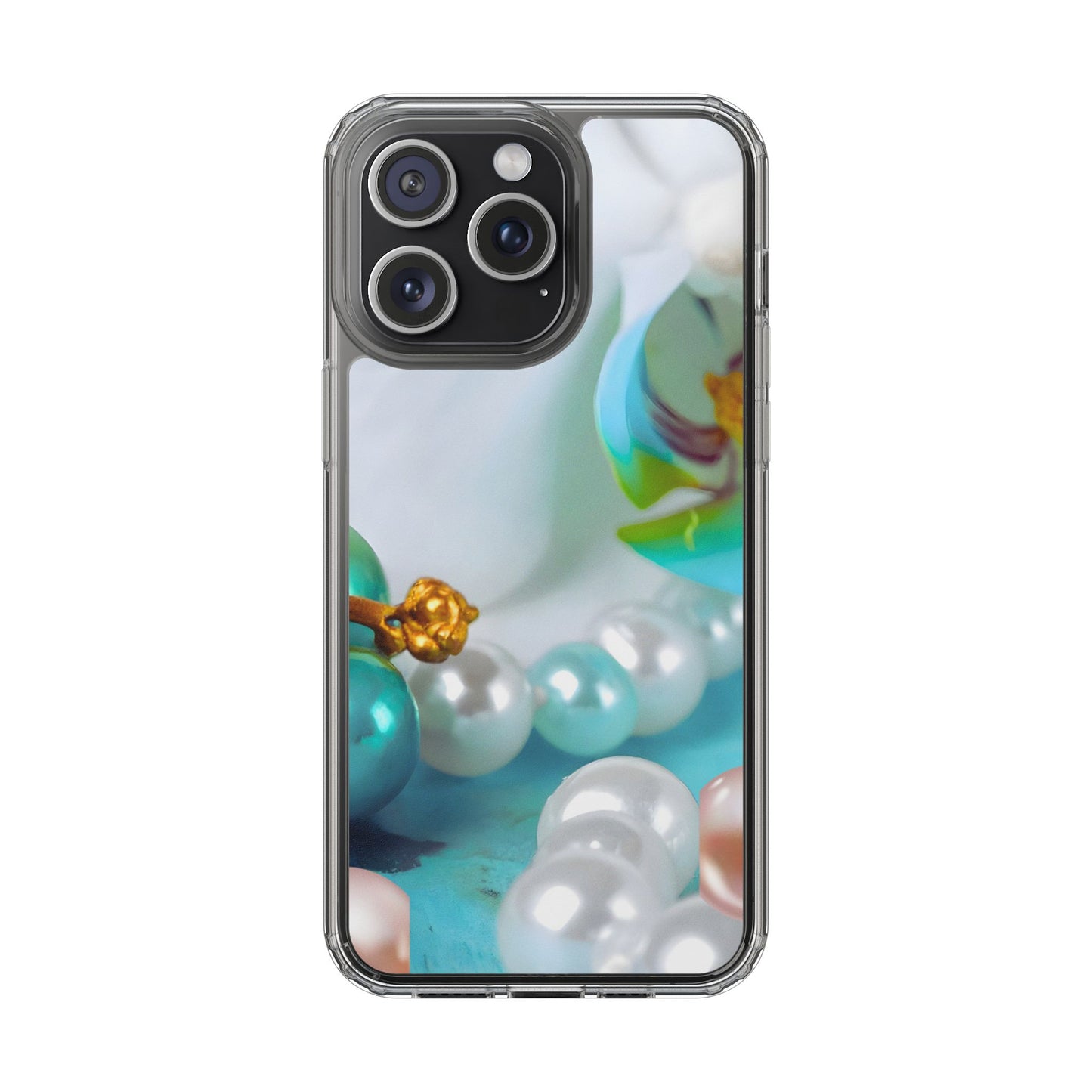 Clear Phone Case – Mermaid's Pearl