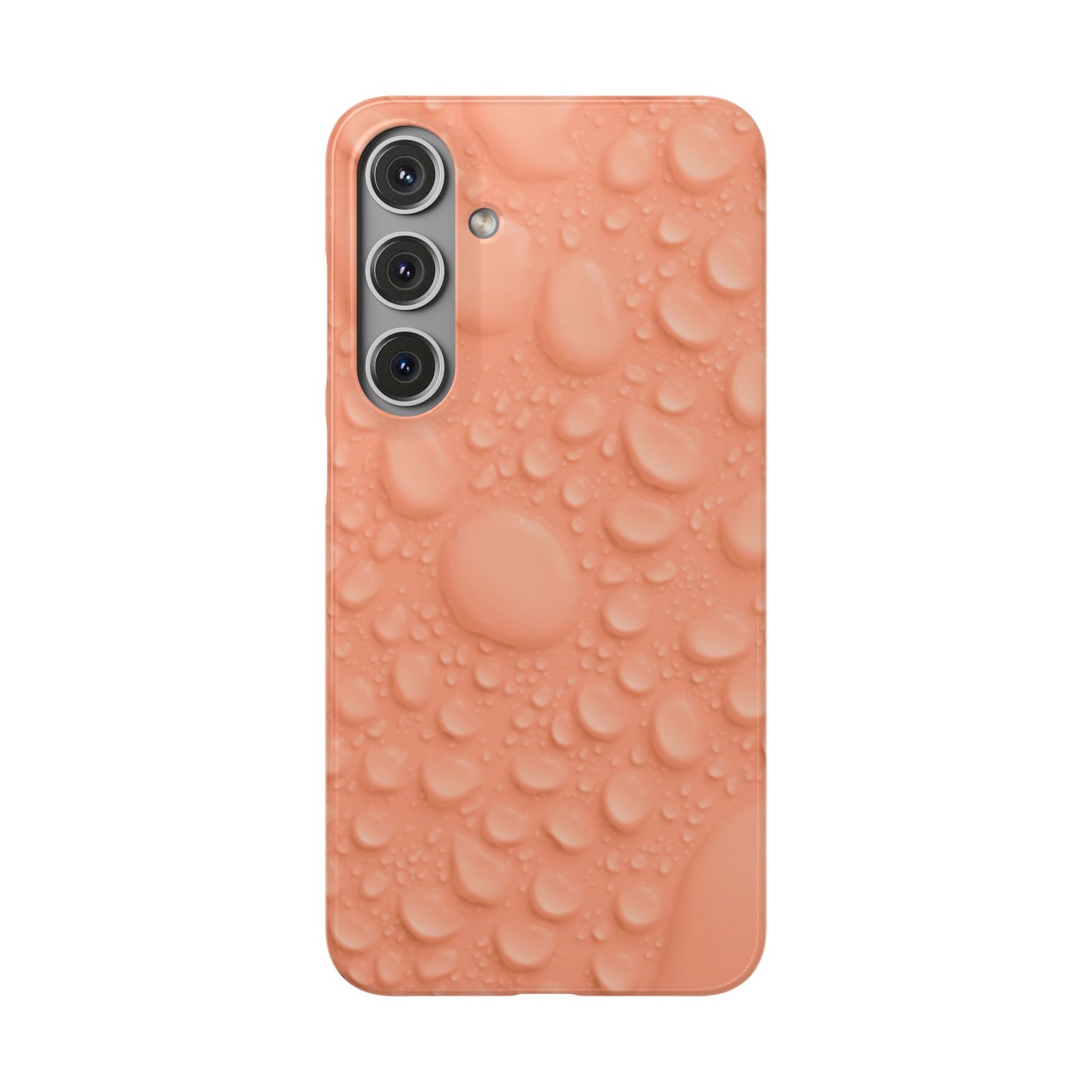 Snap Phone Case – Apricot Rain