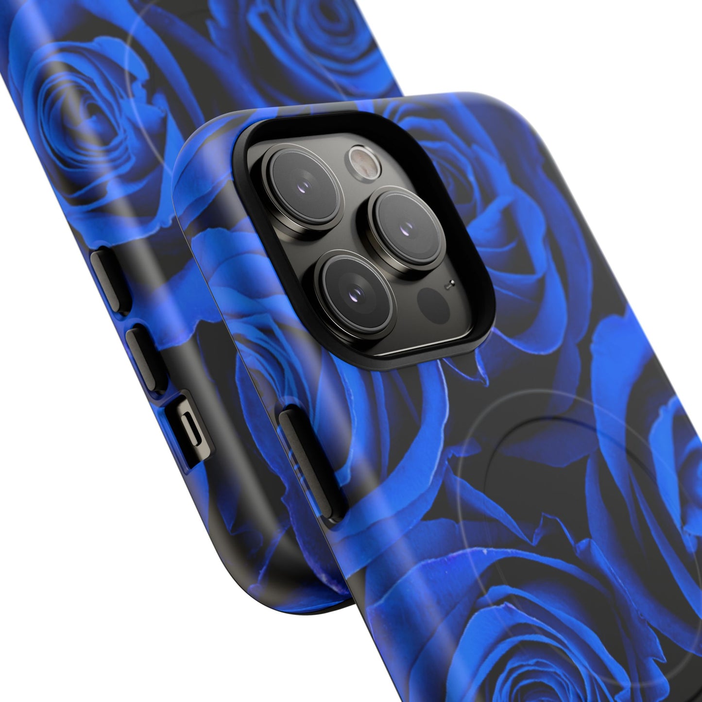 Protective Magnetic Phone Case – Midnight Bloom